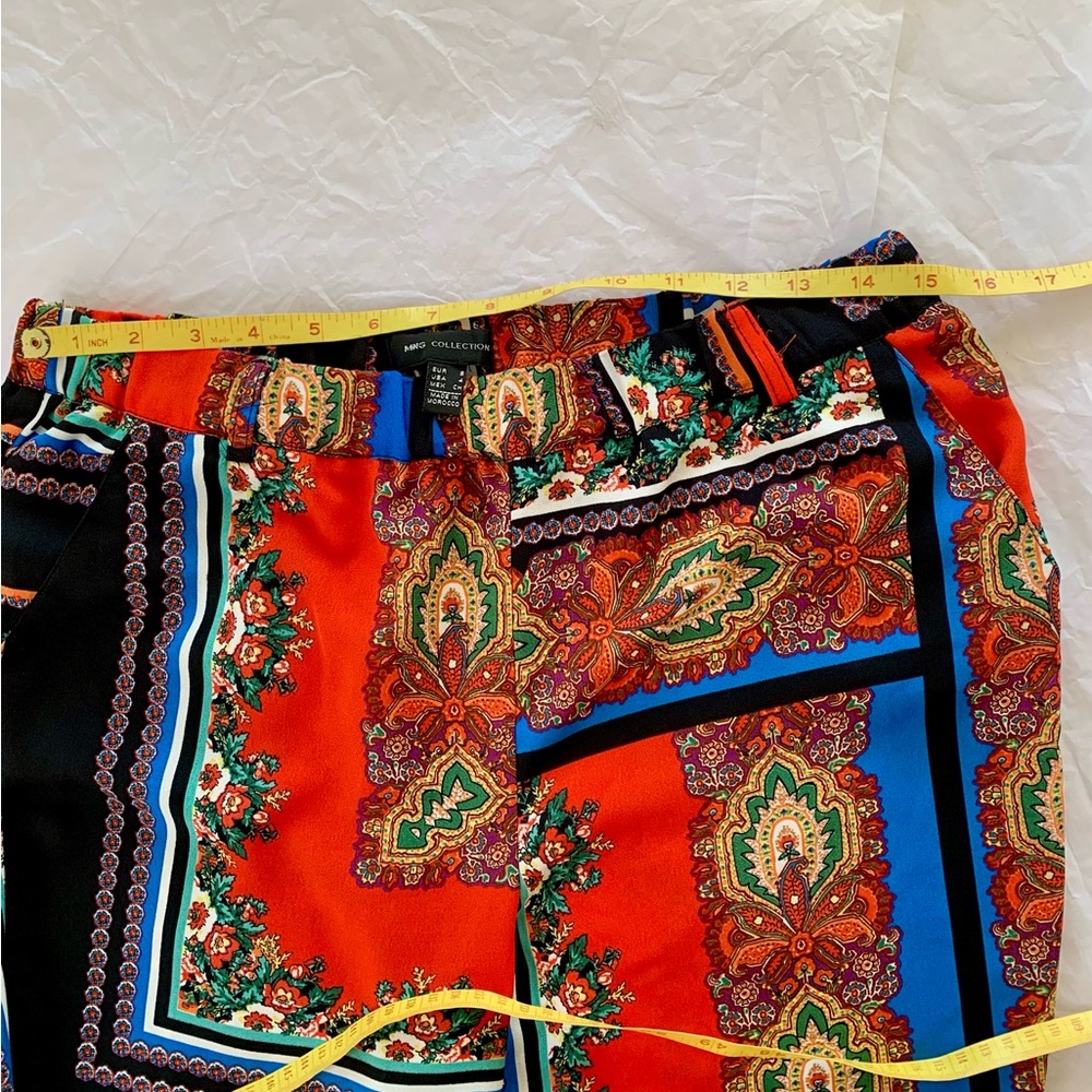 Mng collection Colorful Patterned Women's Trousers NWOT